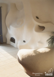 Ofengestaltung mit Wärmesessel