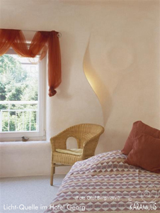 Hotelzimmer-Wandgestaltung